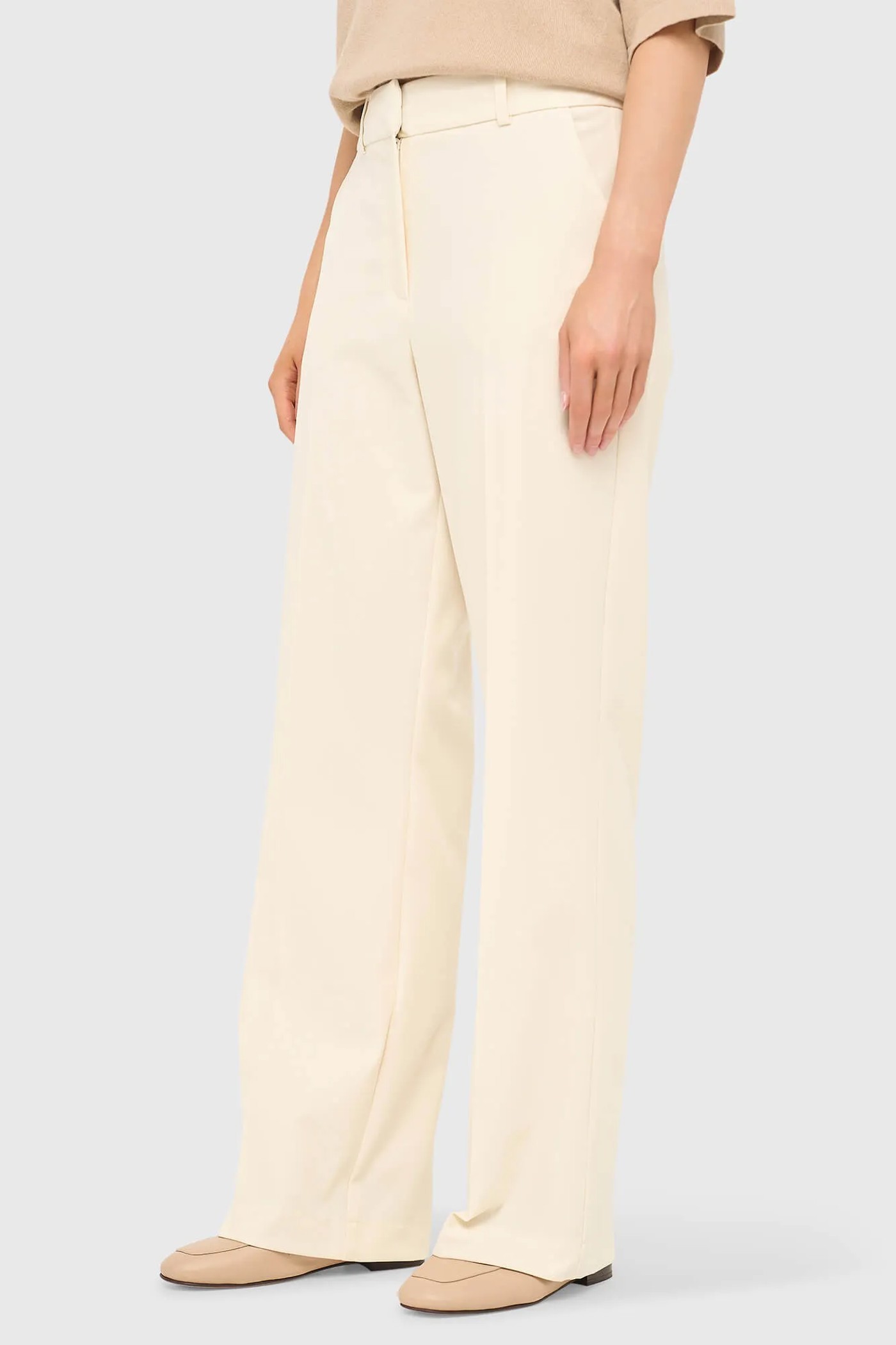 Broek Dames Wijde Pijp Emil Off White