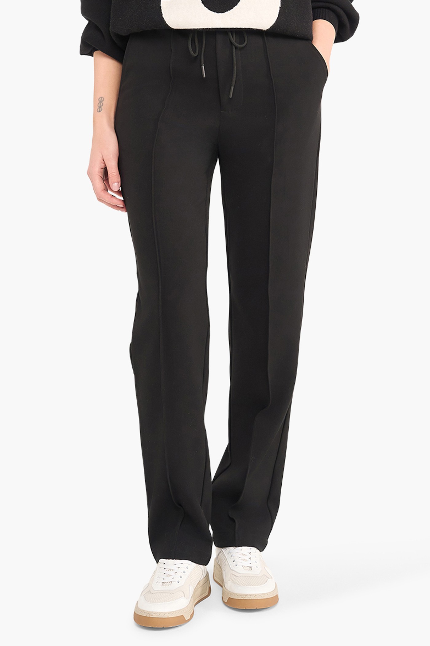 JOGGING BROEK DAMES TROY ZWART