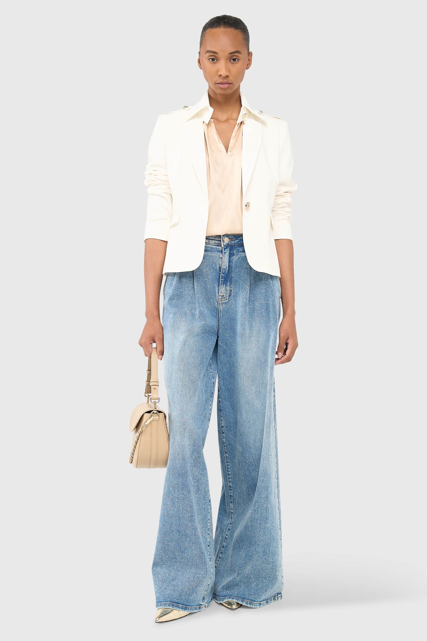 HARRIS BLAZER OFF-WHITE