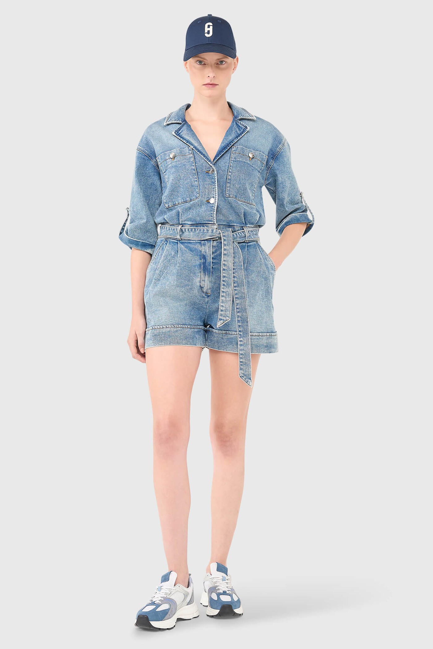 ASHER JUMPSUITS BLAUW 277