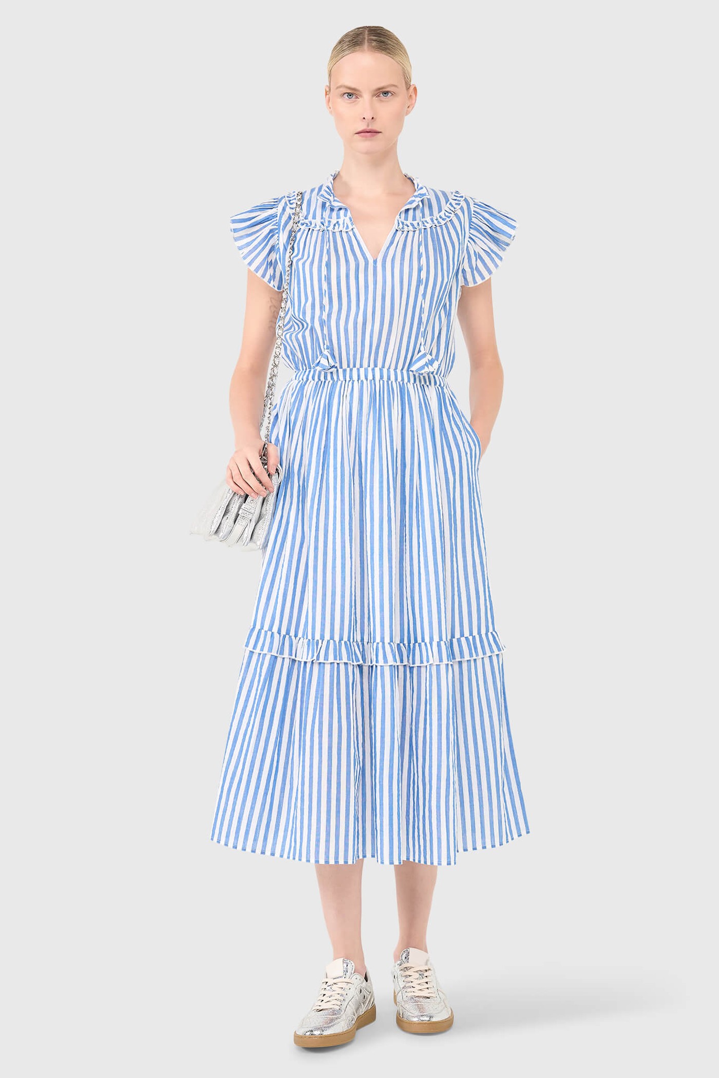 HUNTER JURK GESTREEPT