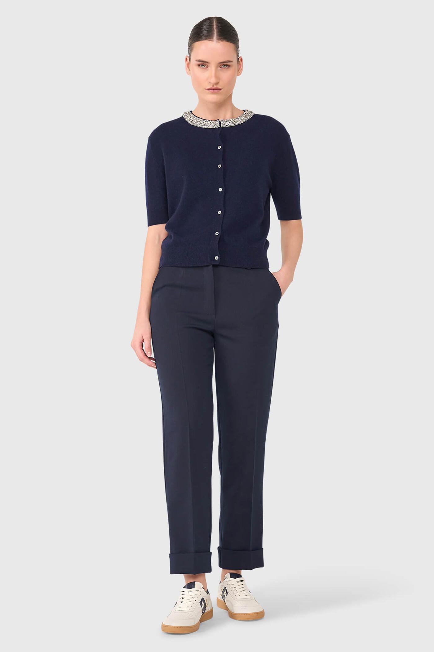 MOON DONKERBLAUW STEENTJES