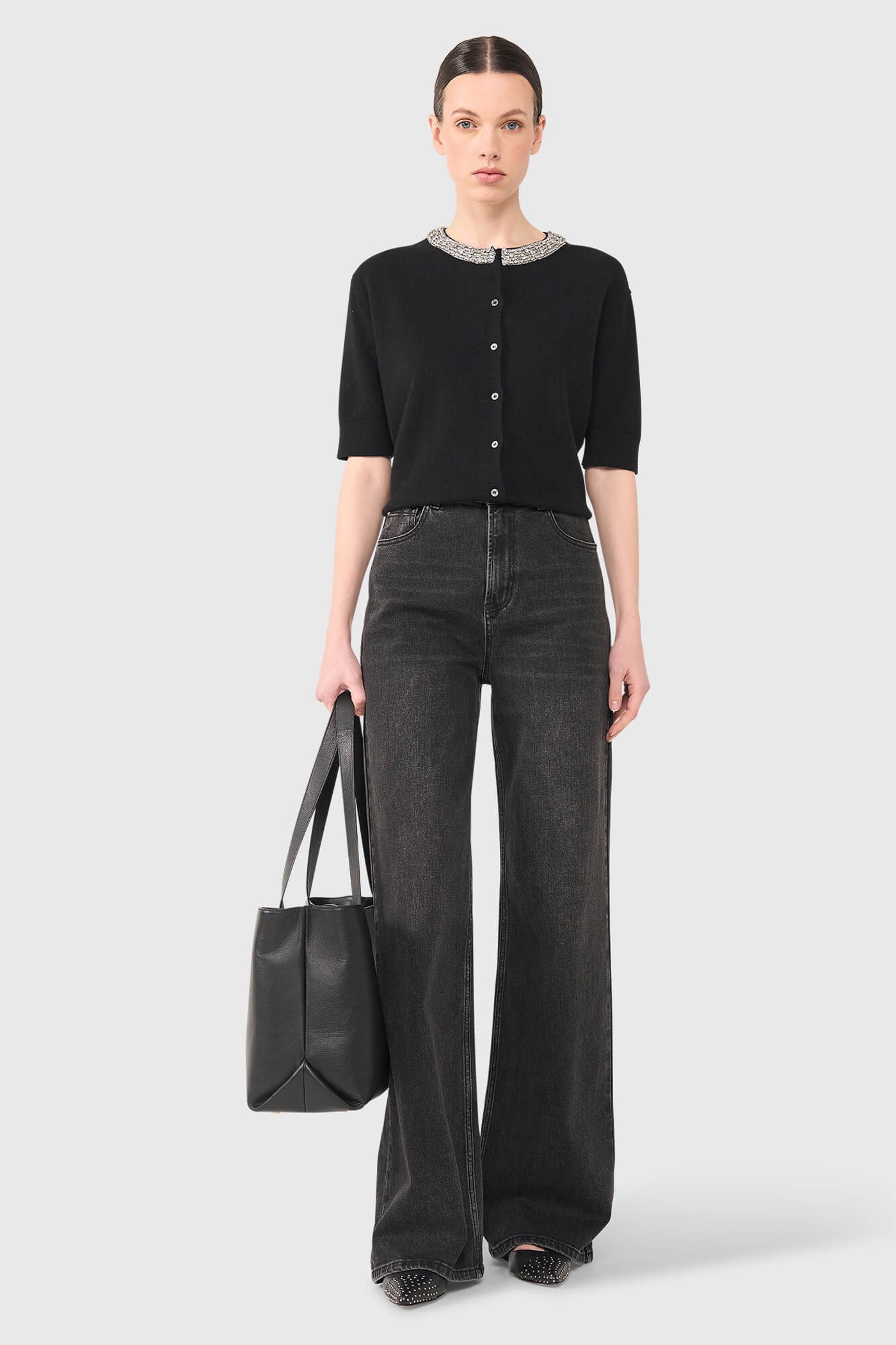 MOON ZWART STEENTJES