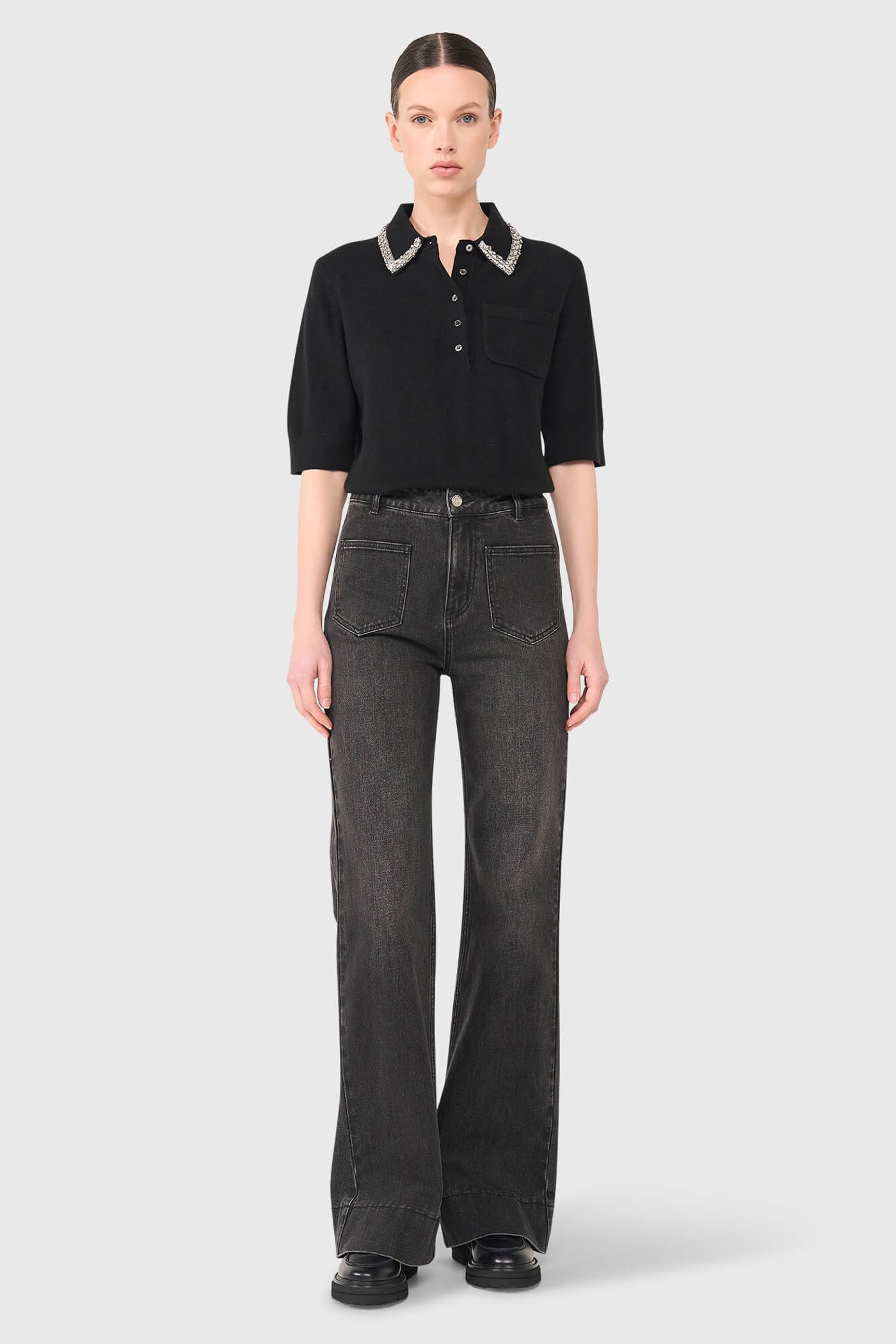 REBEL ZWART STEENTJES