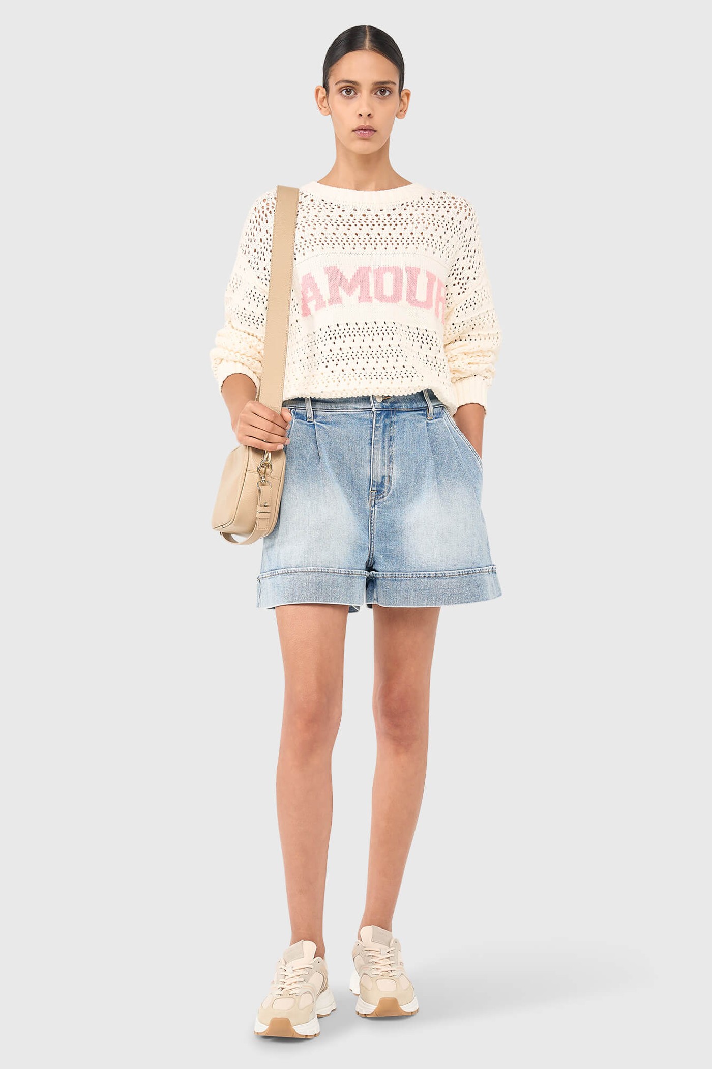 ARTHUR DENIM SHORTS BLAUW 435