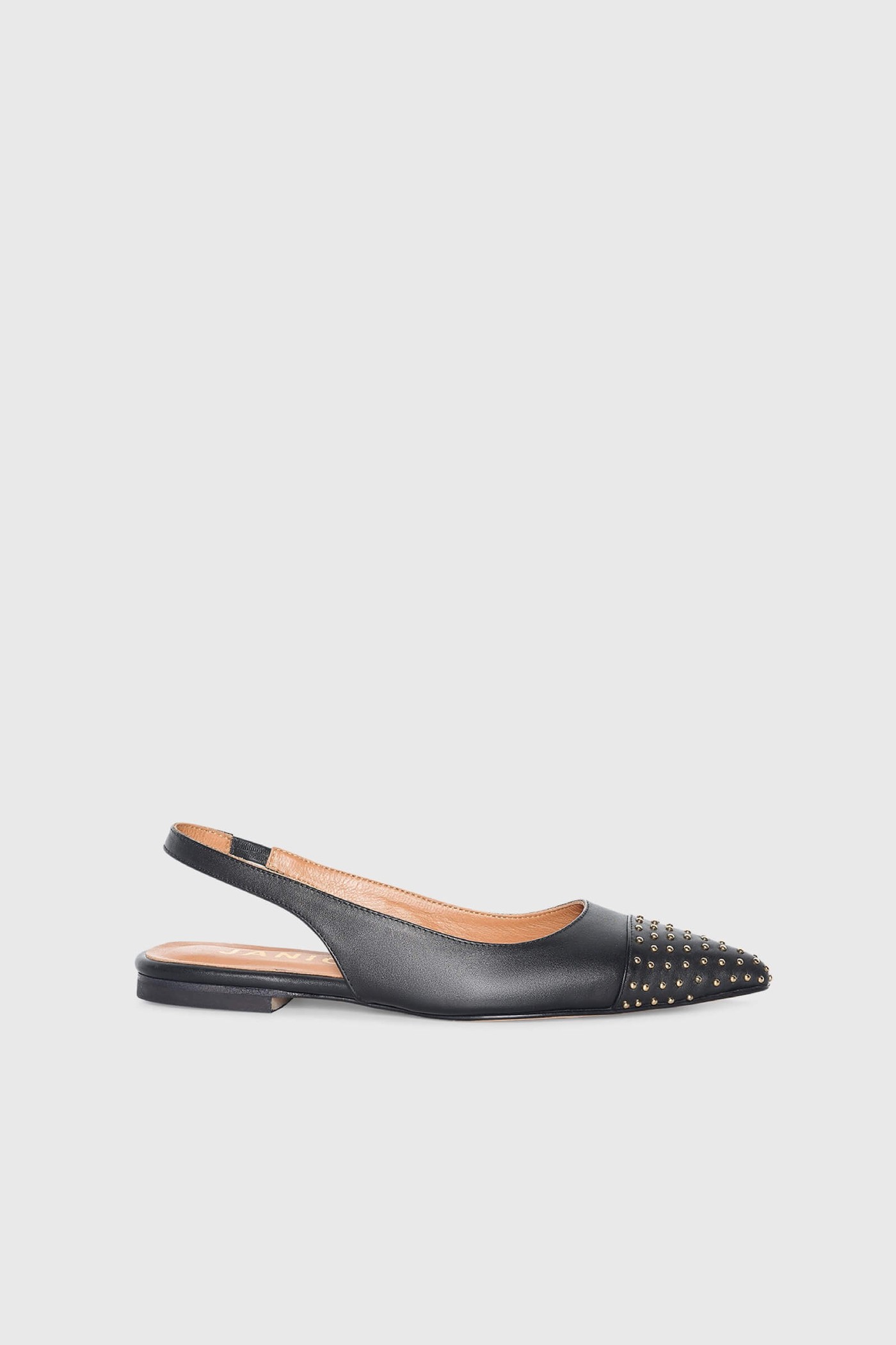 ALAIN ZWART GOUD STUDS