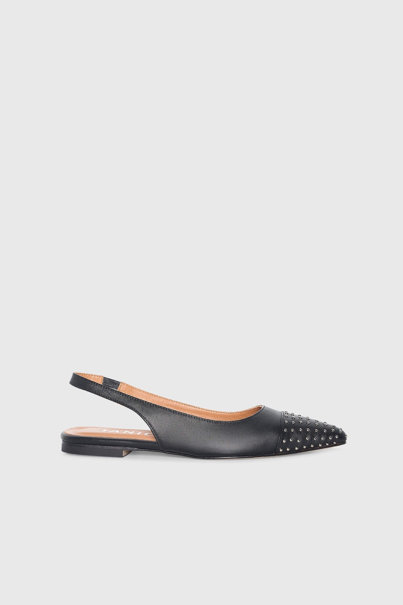 ALAIN ZWART ZILVER STUDS