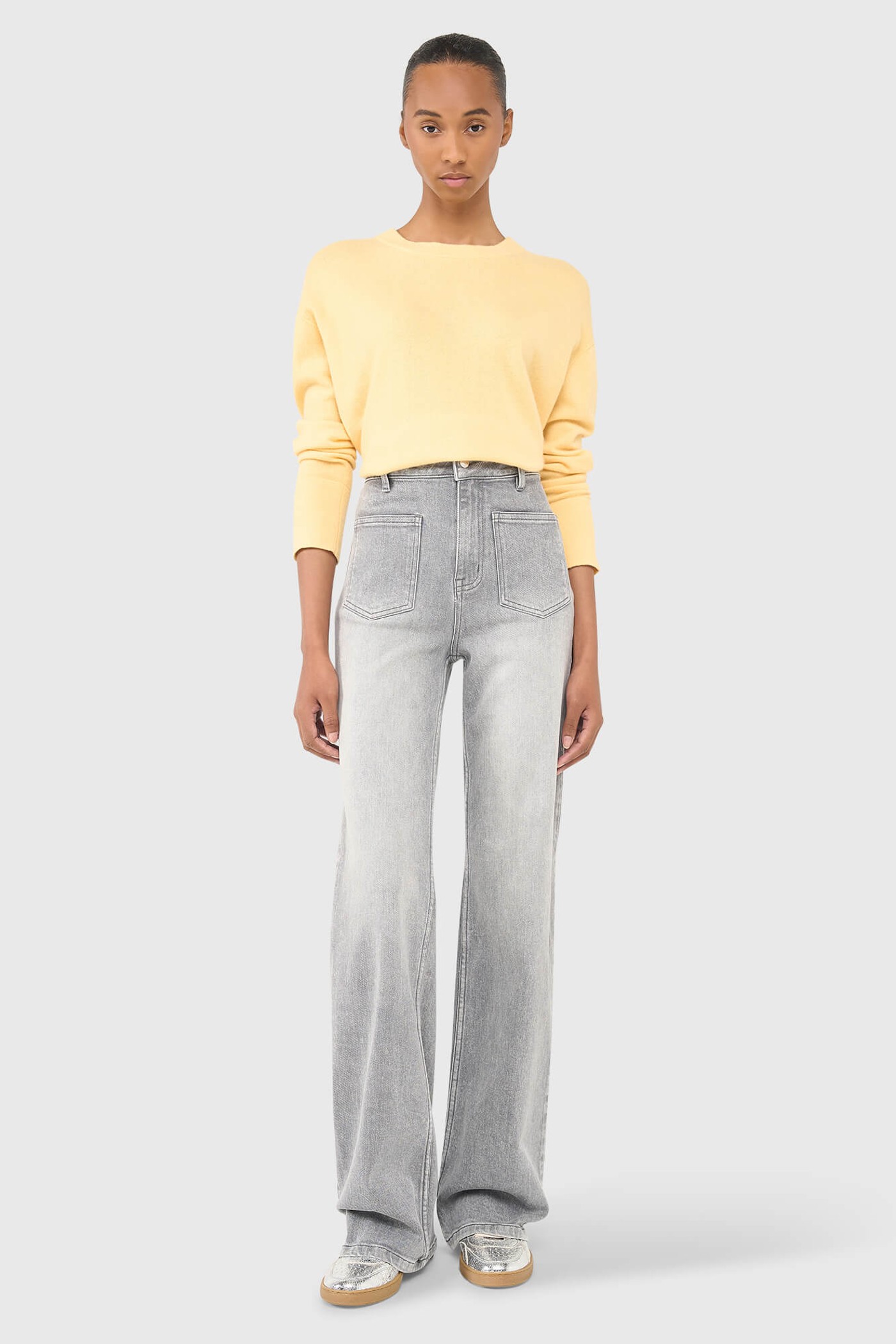 JAGGER JEANS GRIJS 110