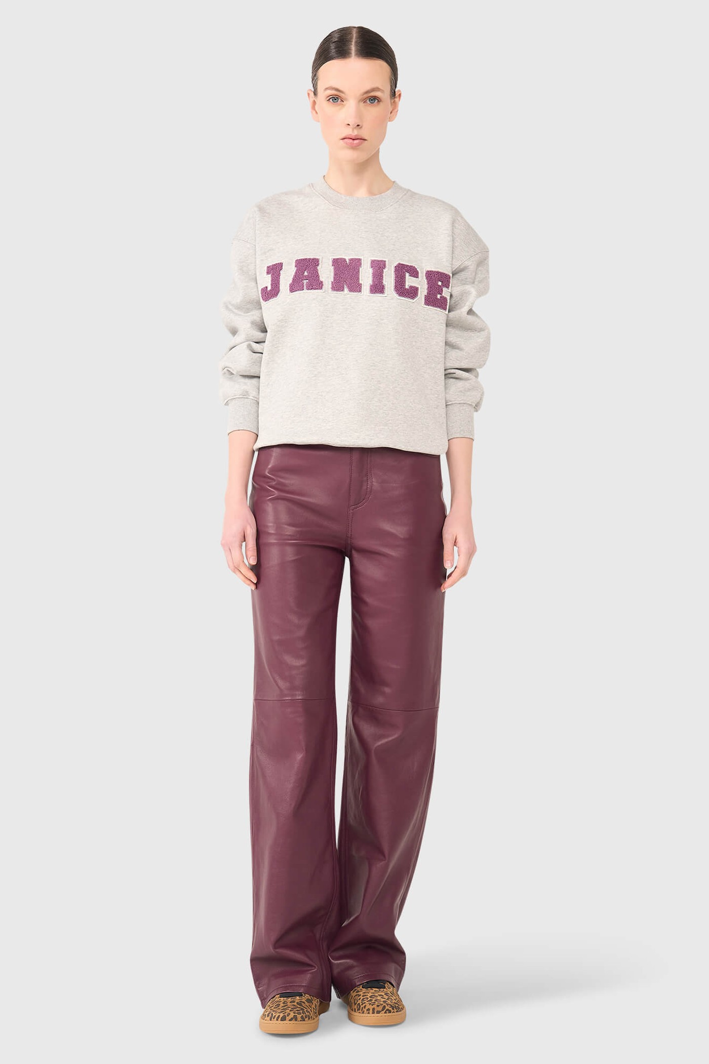 ANDY GRIJS AUBERGINE