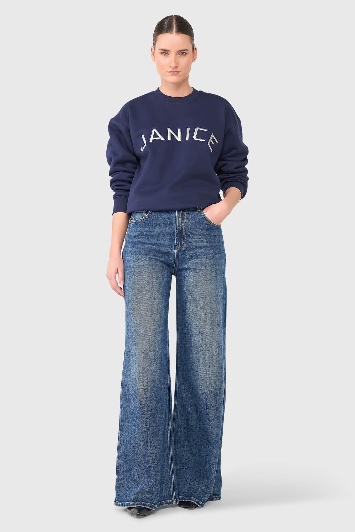 ANDY DONKERBLAUW ZILVER