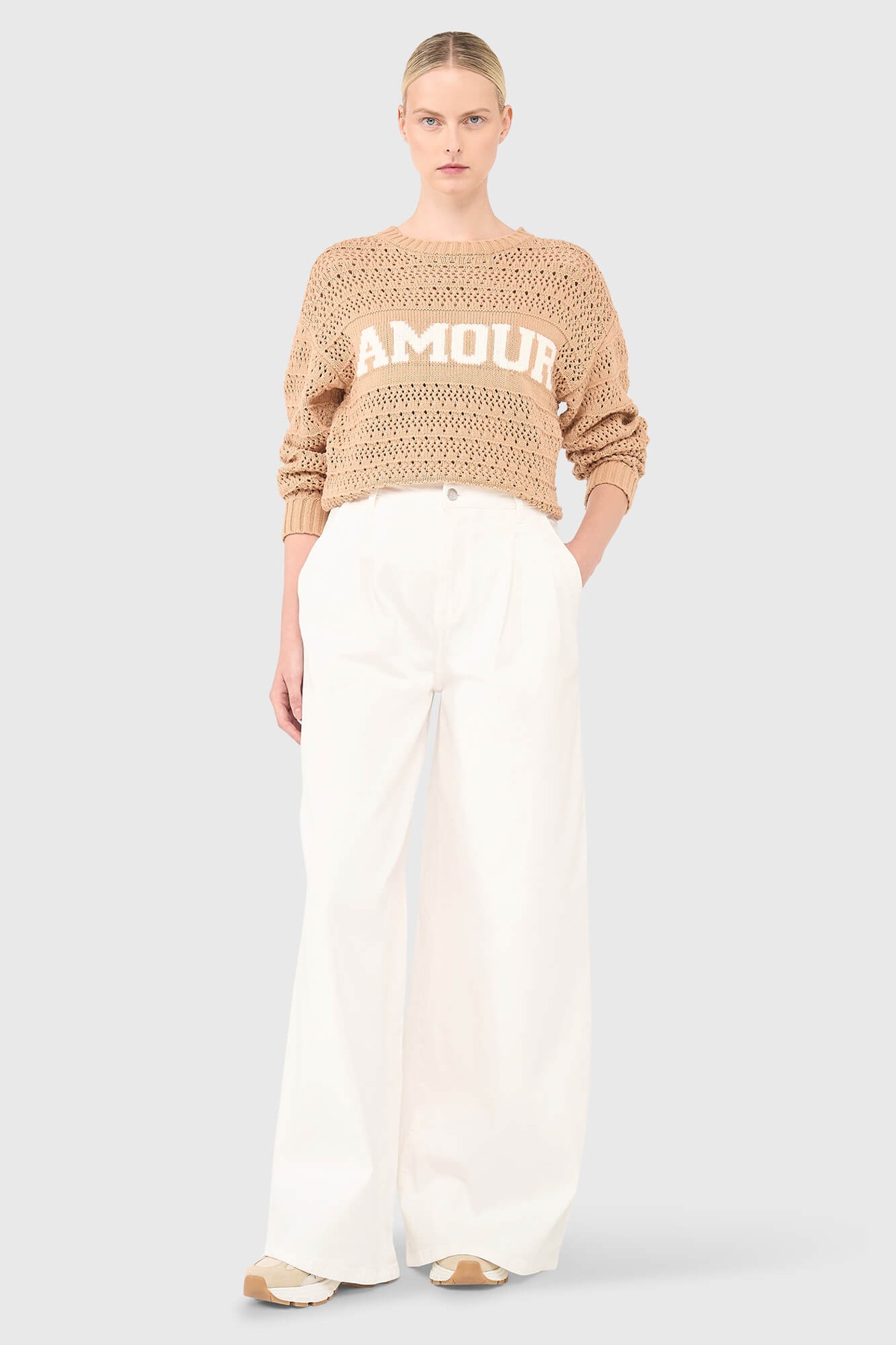 DOLLAR JEANS OFF WHITE 000