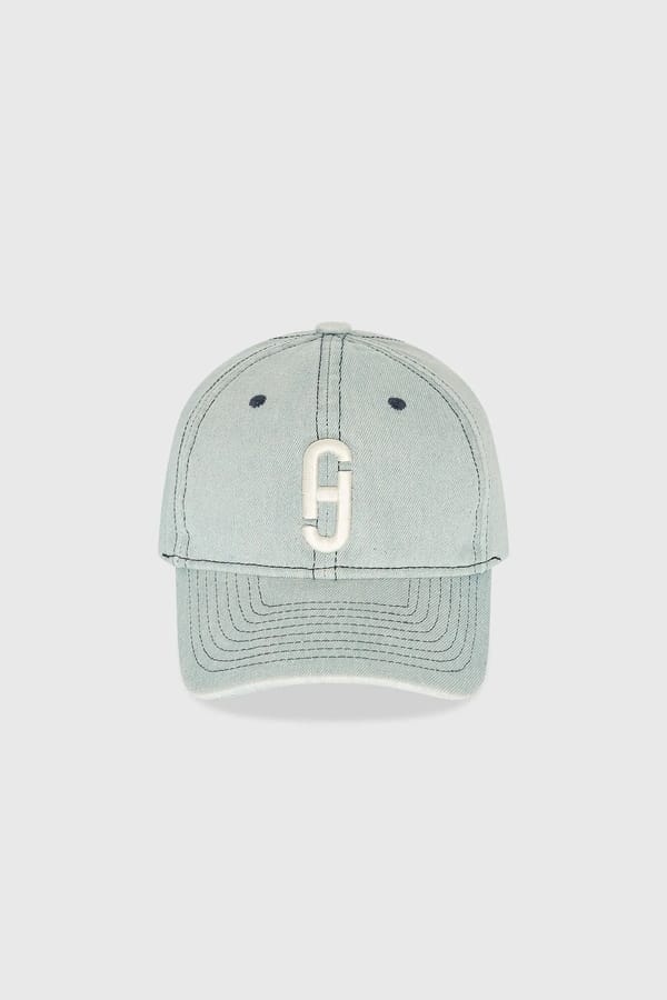 Cap Dames Logo Jeff Denim Blauw