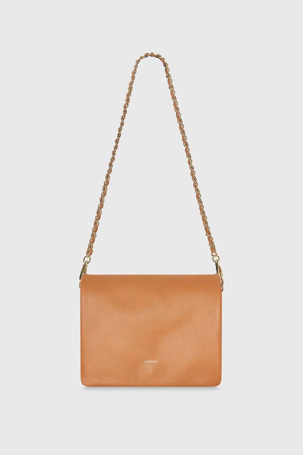 Leren Dames Tas Skylar Cognac