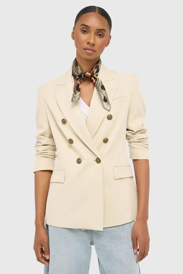 Blazer Dames Knopen Getailleerd Connor Groen