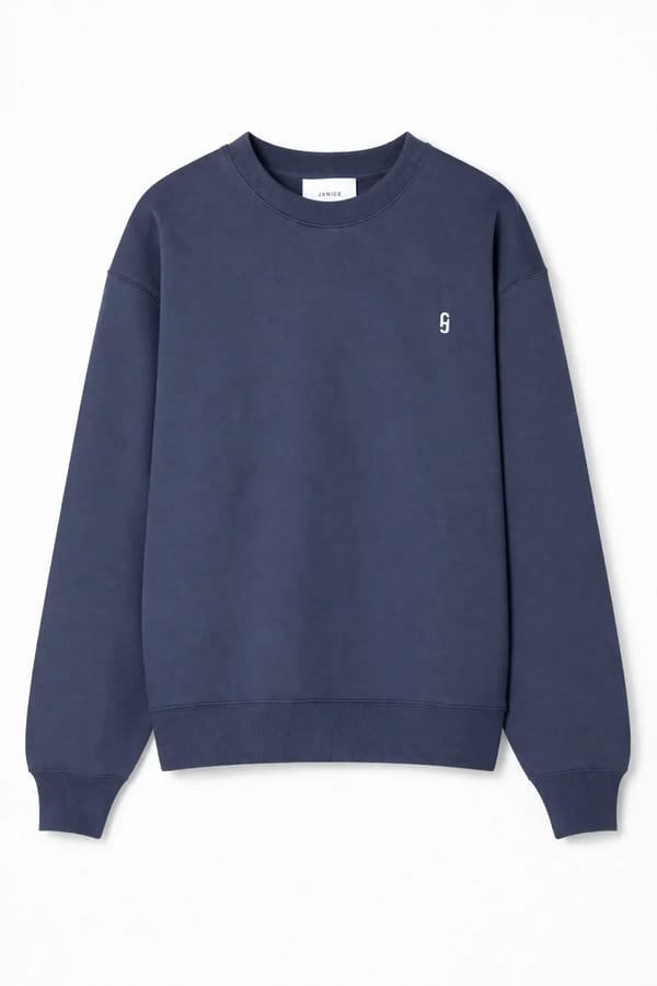 Blauwe Dames Sweater Katoen Owen