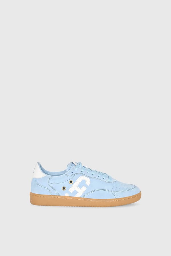 Sneakers Dames Handbal Vintage Stanley Blauw
