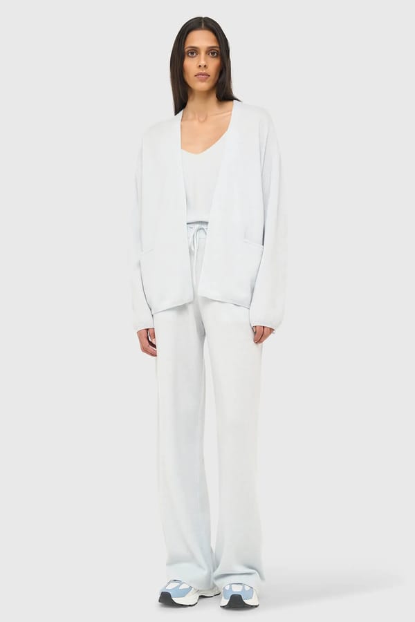 Cashmere Dames Vest Blade Blauw